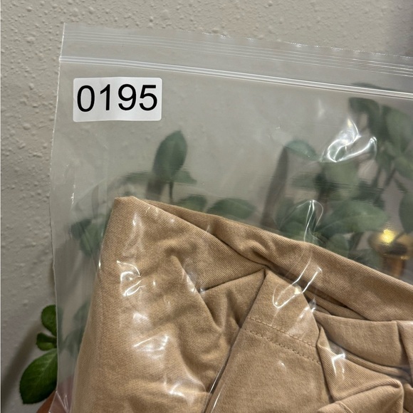 Free People Beach NWT Size Medium Tan Carta Tee Shirt Midi Dress Comfort Boho - Picture 6 of 8